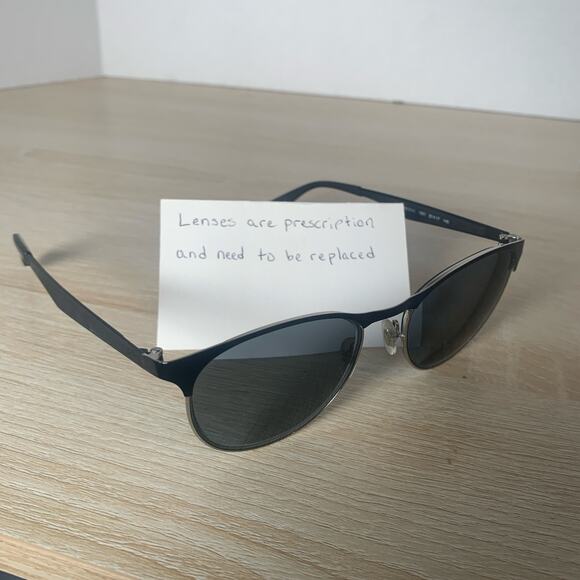 Ray-Ban RB6365 2861 Eyeglasses Round Black Metal Frames Only 51-17-145 - Picture 1 of 8